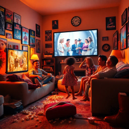 Cinematic Chronicles: The Night of Misfits - Text-based game