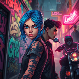 Tattooed Hearts of the Underworld - Text-based game