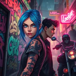 Tattooed Hearts of the Underworld - Text-based game