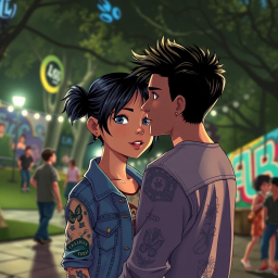 Tattooed Hearts - Text-based game