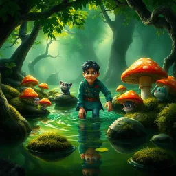 Swamp Shenanigans - Text-based game