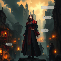 Awakening of Tarrah - Text-based game