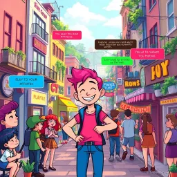 Topped Adventures: Quest for the Crown - Text-based game