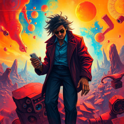 Quantum Quirk: Entangled Realities - Text-based game