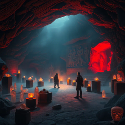 Echoes of the Subterranean Sky - Text-based game