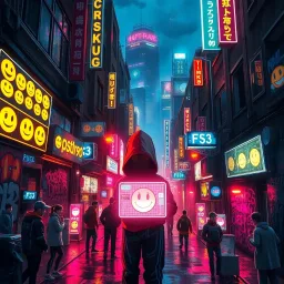 Emoji Hacker: Textual Subversion - Text-based game