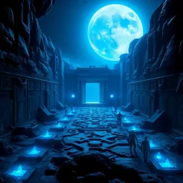 Lunar Labyrinth - Text-based game