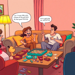 Couple's Night: The Banter Battle - Text-based game