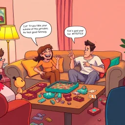 Couple's Night: The Banter Battle - Text-based game