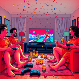 Karting & Catastrophes - Text-based game