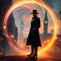 Chrono-Caper: The Stolen Future - Text-based game