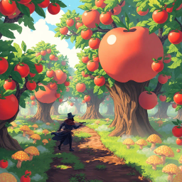 Pixel Orchard Heist - Text-based game