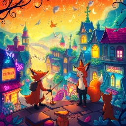 Furry Maestro's Dissonant Encounter - Text-based game