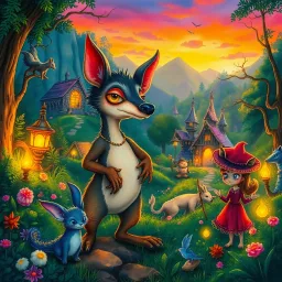 Whiskers of the Wild - Text-based game