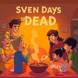 Seven Days of Dread - Text-based game