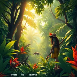 Jungle Misfit - Text-based game