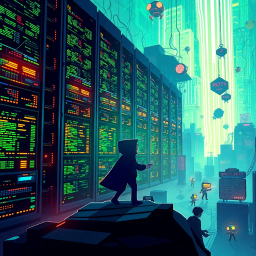 Data Dungeon: The Lost Queries - Text-based game