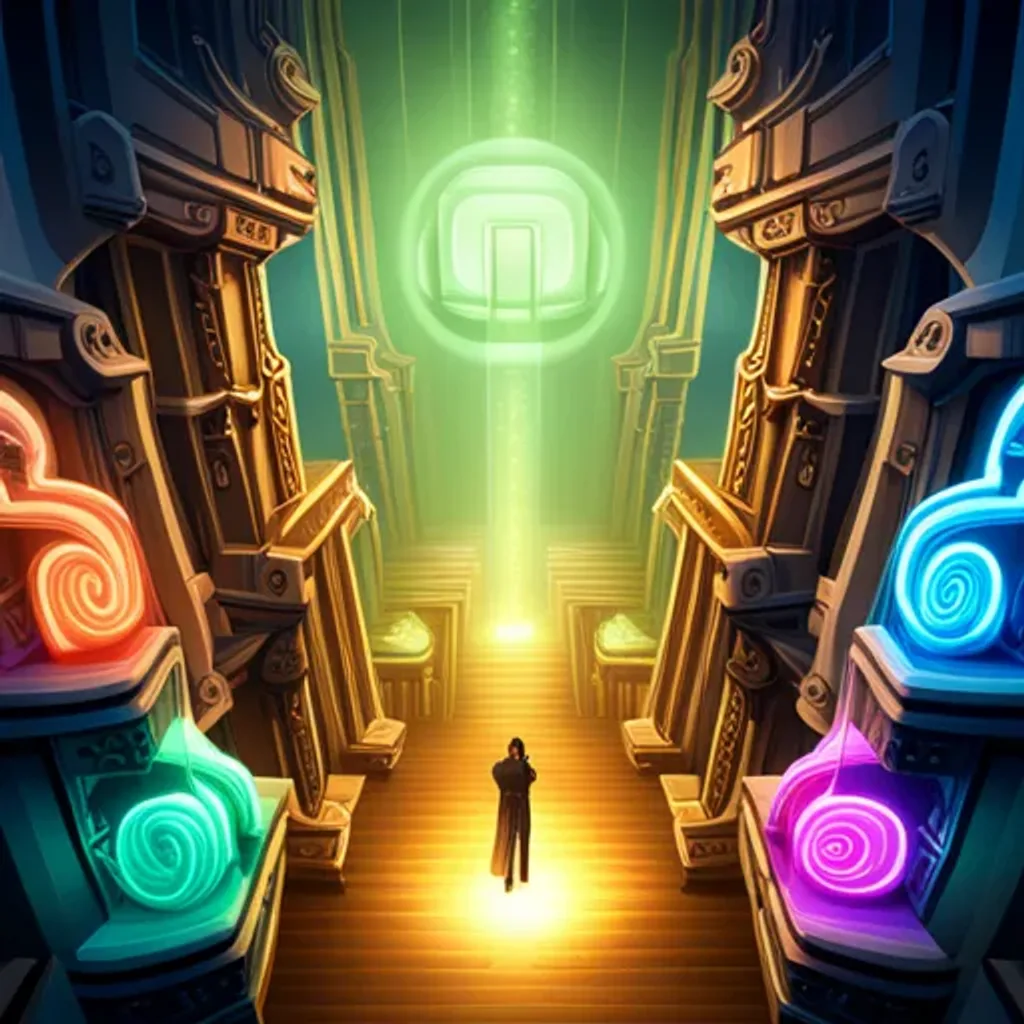 Spinning Glyphs