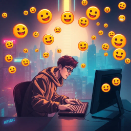 Emoji Hackers: The Viral Evolution - Text-based game