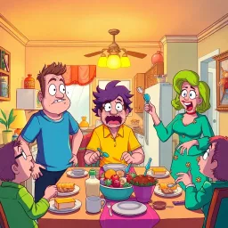 Family Dynamics: The Awkward Chronicles - Text-based game