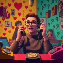 Heartbreak Hotline - Text-based game