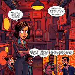 The Unfortunate End of Riri Williams - Text-based game