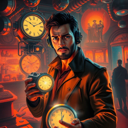 Time-Snatcher: The Heist of Future's Past - Text-based game