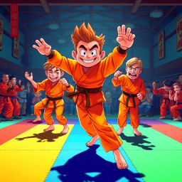 Sole Survivor: The Martial Arts Showdown - Text-based game