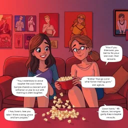 Cinema of Conflicted Hearts - Text-based game