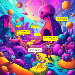 QWANJI: Celestial Jesters - Text-based game