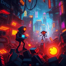 NPM: The Great Dependency Heist - Text-based game