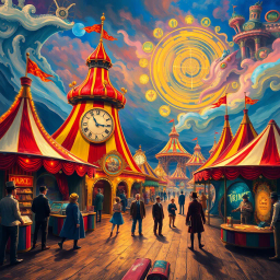 Chrono Carnival: The Time-Bending Showdown - Text-based game