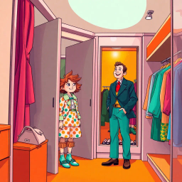 Dressing Room Dilemmas - Text-based game