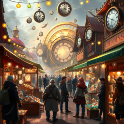 Chrono Merchants - Text-based game