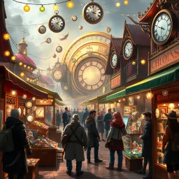 Chrono Merchants - Text-based game