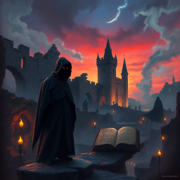 Echoes of Dusk - Text-based game