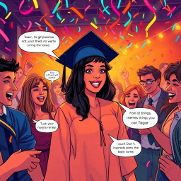 Taara's Daring Graduation - Text-based game