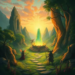 Shards of the Crystal - Text-based game
