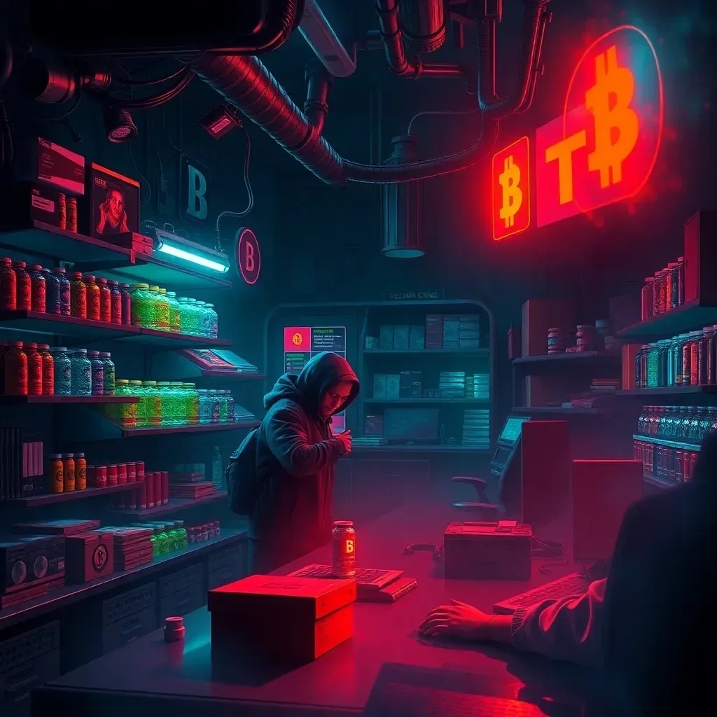 Bitcoin Bazaar: Underworld Tycoon
