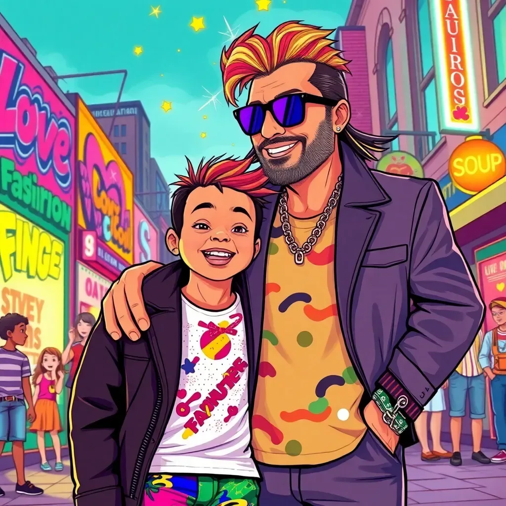 Daddyscape: The Chronicles of Grit and Glitter