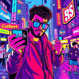 Viral Hustle - Text-based game