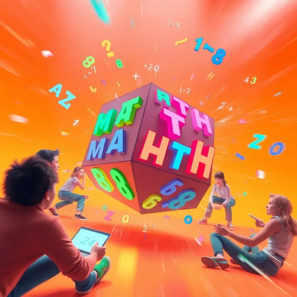 Spin the Math Cube