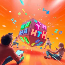 Spin the Math Cube - Text-based game