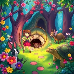 The Stubborn Rabbit Hole - Text-based game