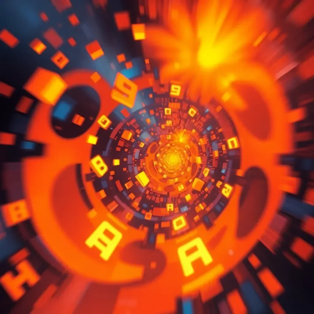 Spinning Glyphs