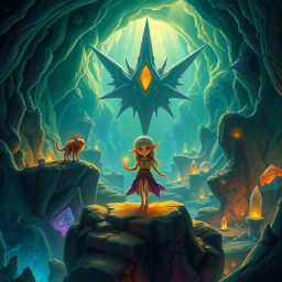 The Crystal Conundrum - Text-based game