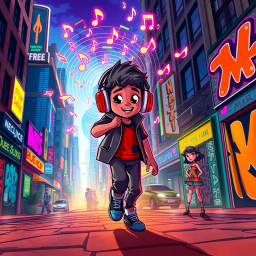 Rhythm Rebellion: The Harmonious Heist - Text-based game