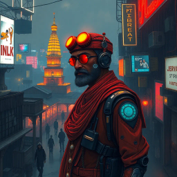 Jeevan: Cyborg Chronicles - Text-based game