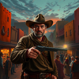 High Noon Chronicles: Duel of Fate - Text-based game