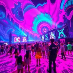 Psychedelica: Drip Festival Chronicles - Text-based game